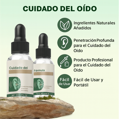 Gota para el cuidado de los oídos, alivio del tinnitus para las oreja X2 Unidades