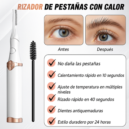 Rizador de Pinza Para Pestañas Electrico recargable