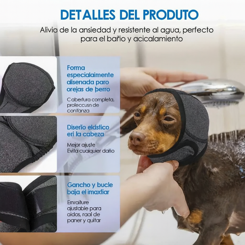 Orejeras con cancelación de ruido - Protección auditiva ajustable