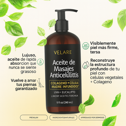 Aceite de Masaje Anticelulítico Velare 250ml