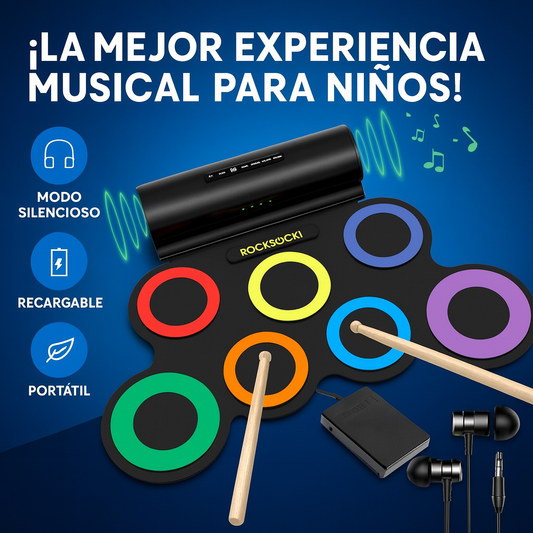 Batería eléctrica con altavoz integrado 7 almohadillas