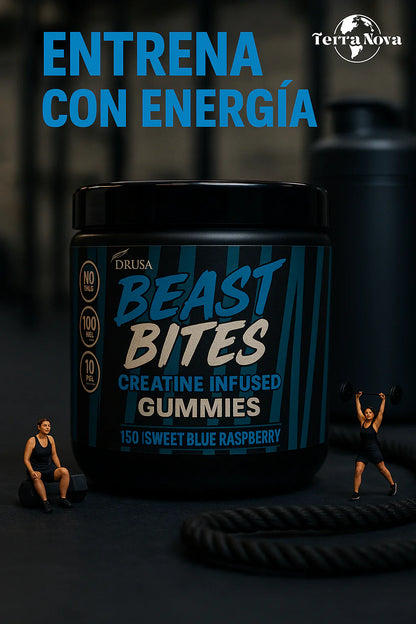 BEAST BITE GOMAS DE CREATINA X 120 UNIDADES