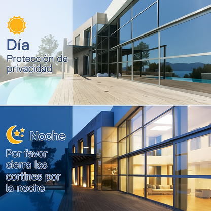 Lámina Polarizada Reflectiva  – Control Solar y Privacidad Premium
