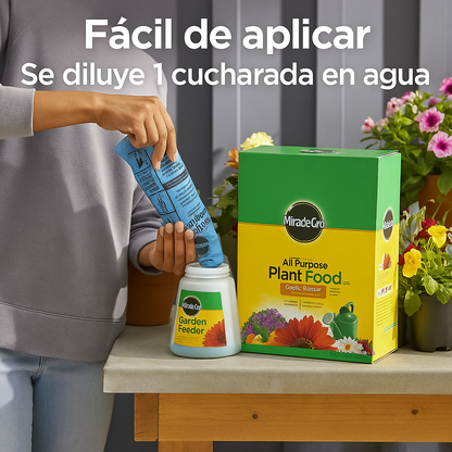 Fertilizante - Revive y acelera el crecimiento de tus plantas en tiempo récord.