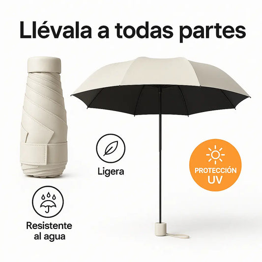 Mini Sombrilla || Proteccion que cabe en tu bolsillo