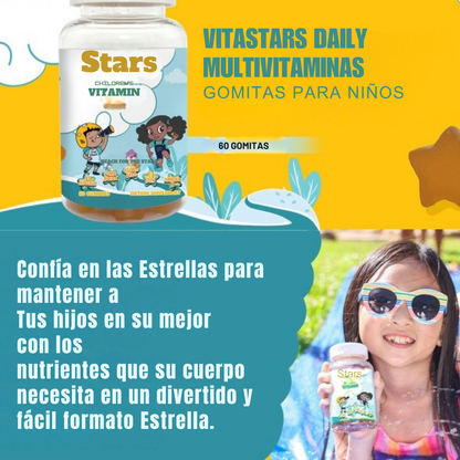 Gomitas Multivitamínicas para niños - Aumenta su apetito y fortalece su crecimiento