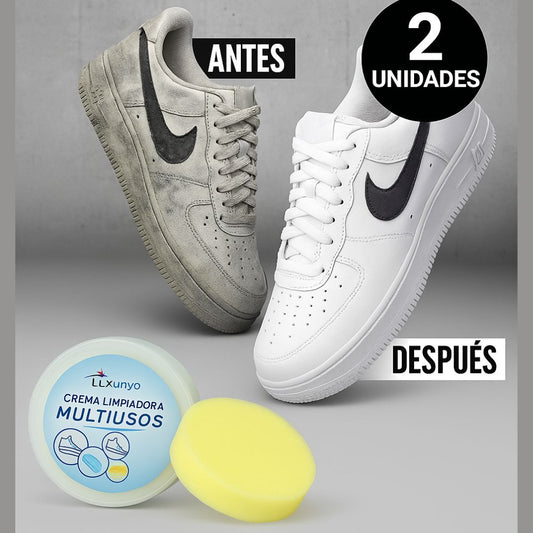 Crema Limpiadora De Zapatos X2 UNIDADES