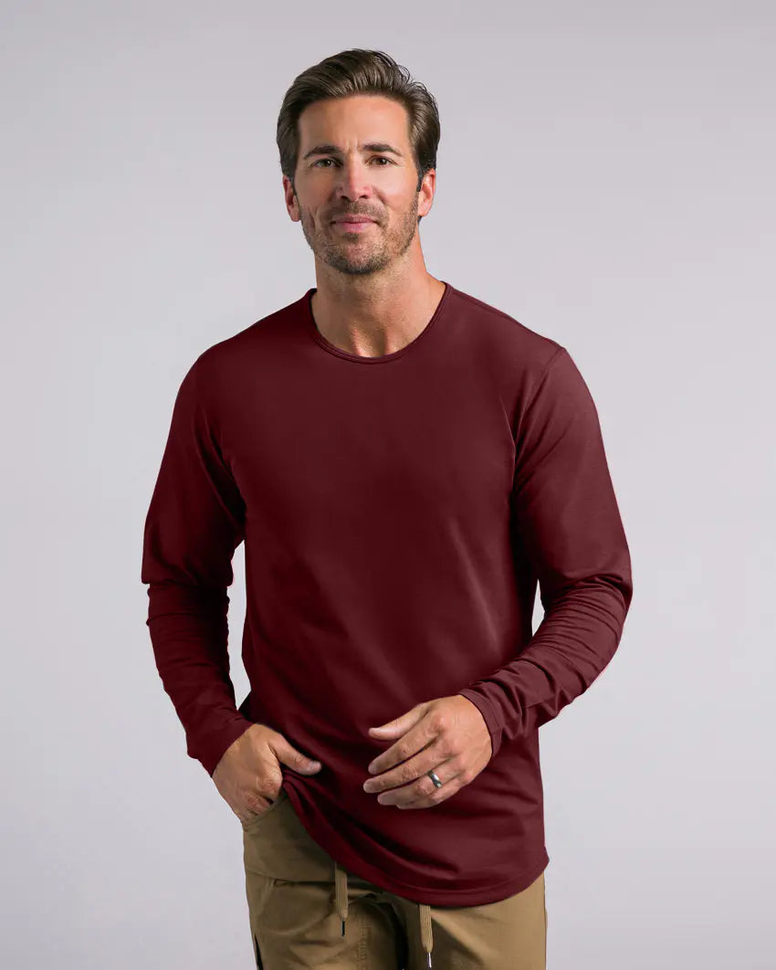 Henley Lux- Camibuso Manga Larga OFERTA 2X1