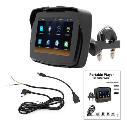 Navegador Para Moto Pantalla Táctil GPS