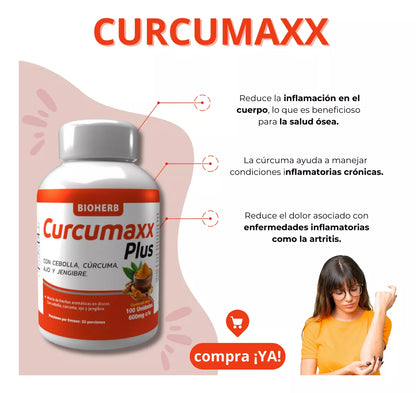 Curcumaxx Plus Anti inflamario 100g (2 unidades)