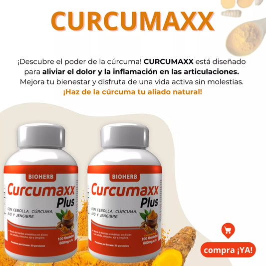 Curcumaxx Plus Anti inflamario 100g (2 unidades)