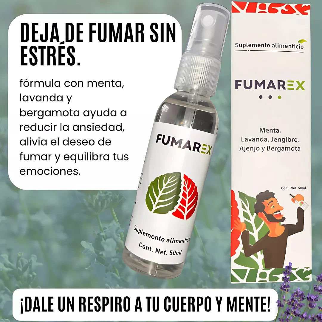 FUMAREX - Tratamiento Natural para dejar de fumar
