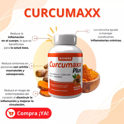 Curcumaxx Plus Anti inflamario 100g (2 unidades)