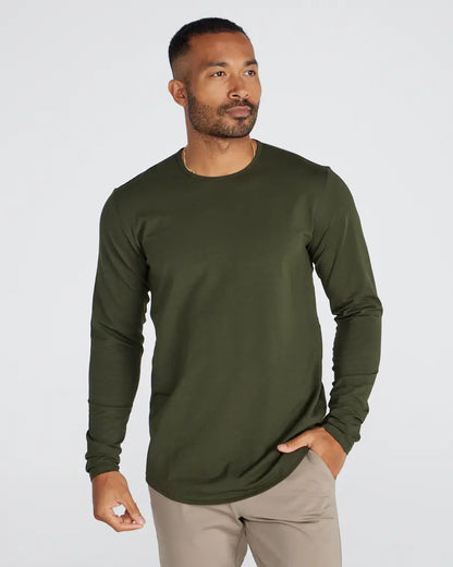 Henley Lux- Camibuso Manga Larga OFERTA 2X1