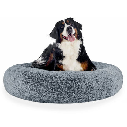 Cama Orginal Antiestrés Tipo Donut Para Perros-  Nido Acogedor Perfecto Para Sus Articulaciones