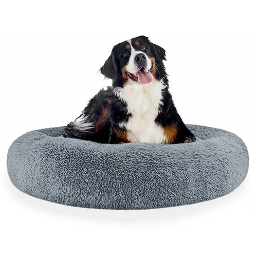 Cama Orginal Antiestrés Tipo Donut Para Perros-  Nido Acogedor Perfecto Para Sus Articulaciones