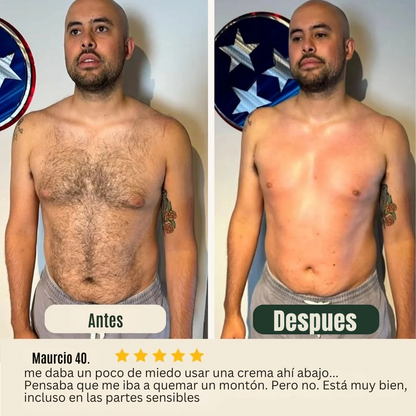 Crema depilatoria, sin cortes, sin quemarte y en 5 minutos