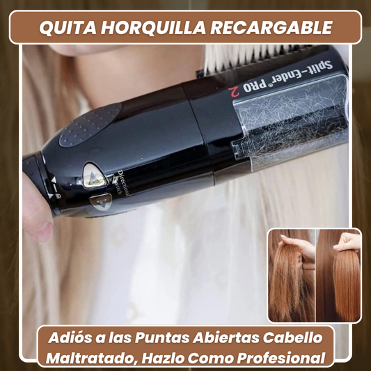 SPLIT ENDER ® || CEPILLO QUITA HORQUILLA RECARGABLE