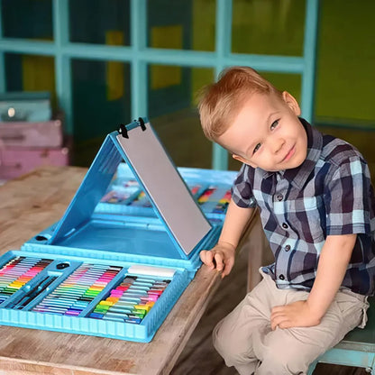 Mega set de arte de 208 Piezas para Niños o Niñas