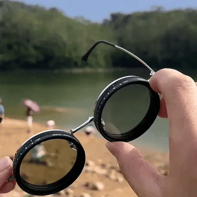 Gafas de sol con filtro ND adaptativo y atenuación ajustable