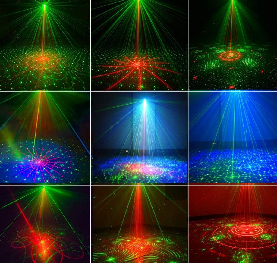 Proyector Laser LED UV Para Navidad