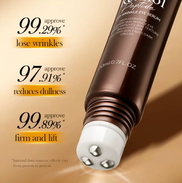 Crema Contorno De Ojos Anti Arrugas con Retinol en Roll On