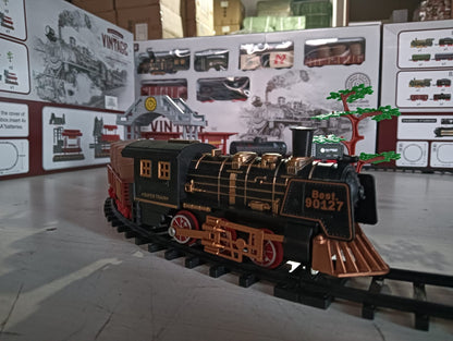 Tren eléctrico para árbol de Navidad con motor 21 piezas