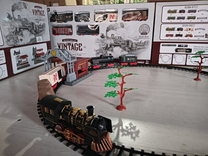 Tren eléctrico para árbol de Navidad con motor 21 piezas