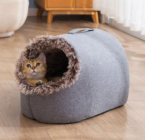 Cama Cueva Multifuncional para Mascotas