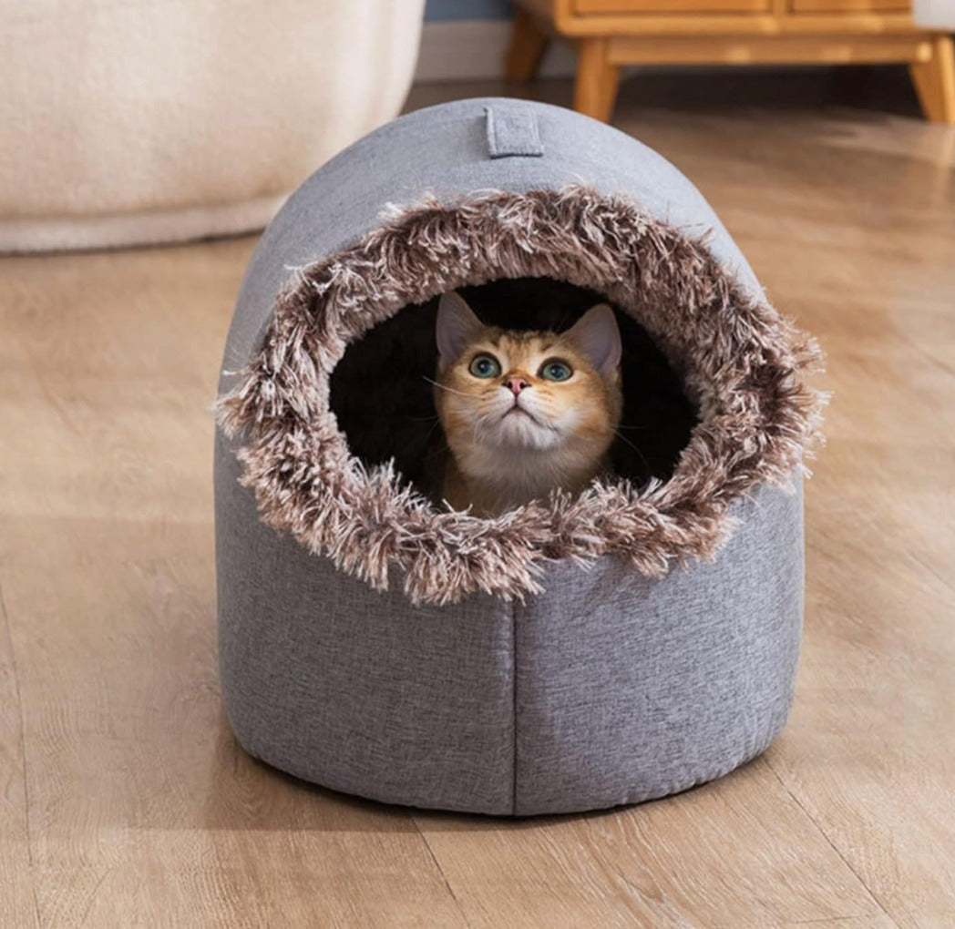 Cama Cueva Multifuncional para Mascotas