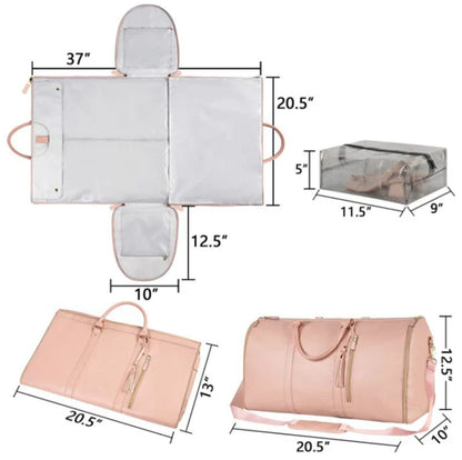 GarmentBag™ - Bolso de Plegable para Ropa sin Arrugas y con Amplia Capacidad
