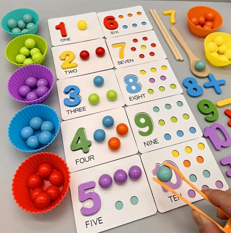Juego Didactico aritmético Montesori
