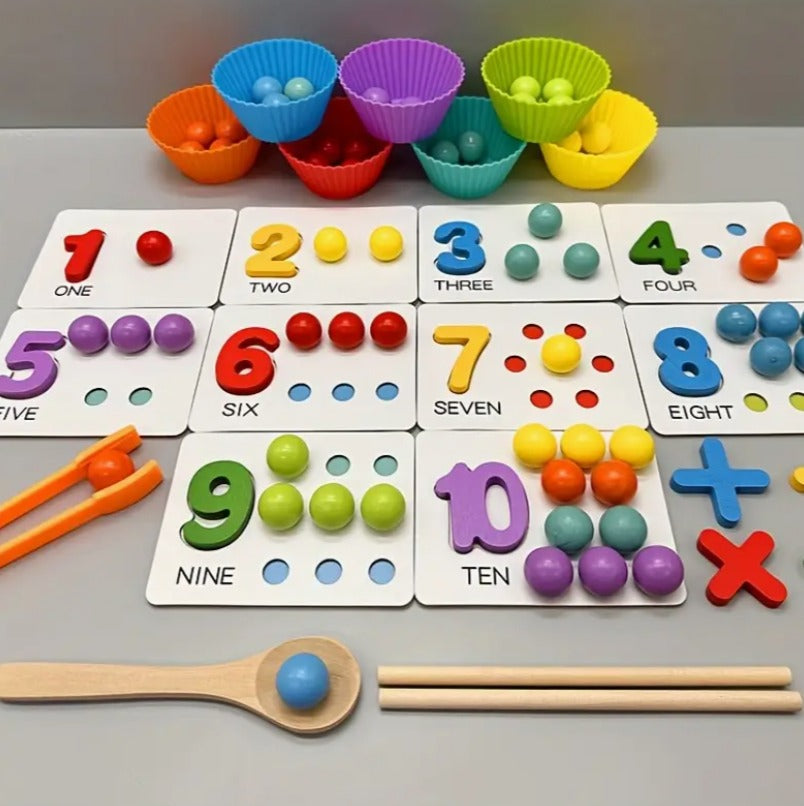 Juego Didactico aritmético Montesori