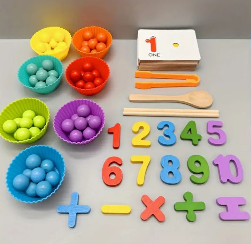 Juego Didactico aritmético Montesori