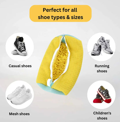 Bolsa para lavar zapatos: zapatos limpios y lavado seguro