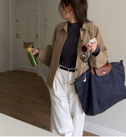 Bolso Plegable de hombro para mujer Tradicional