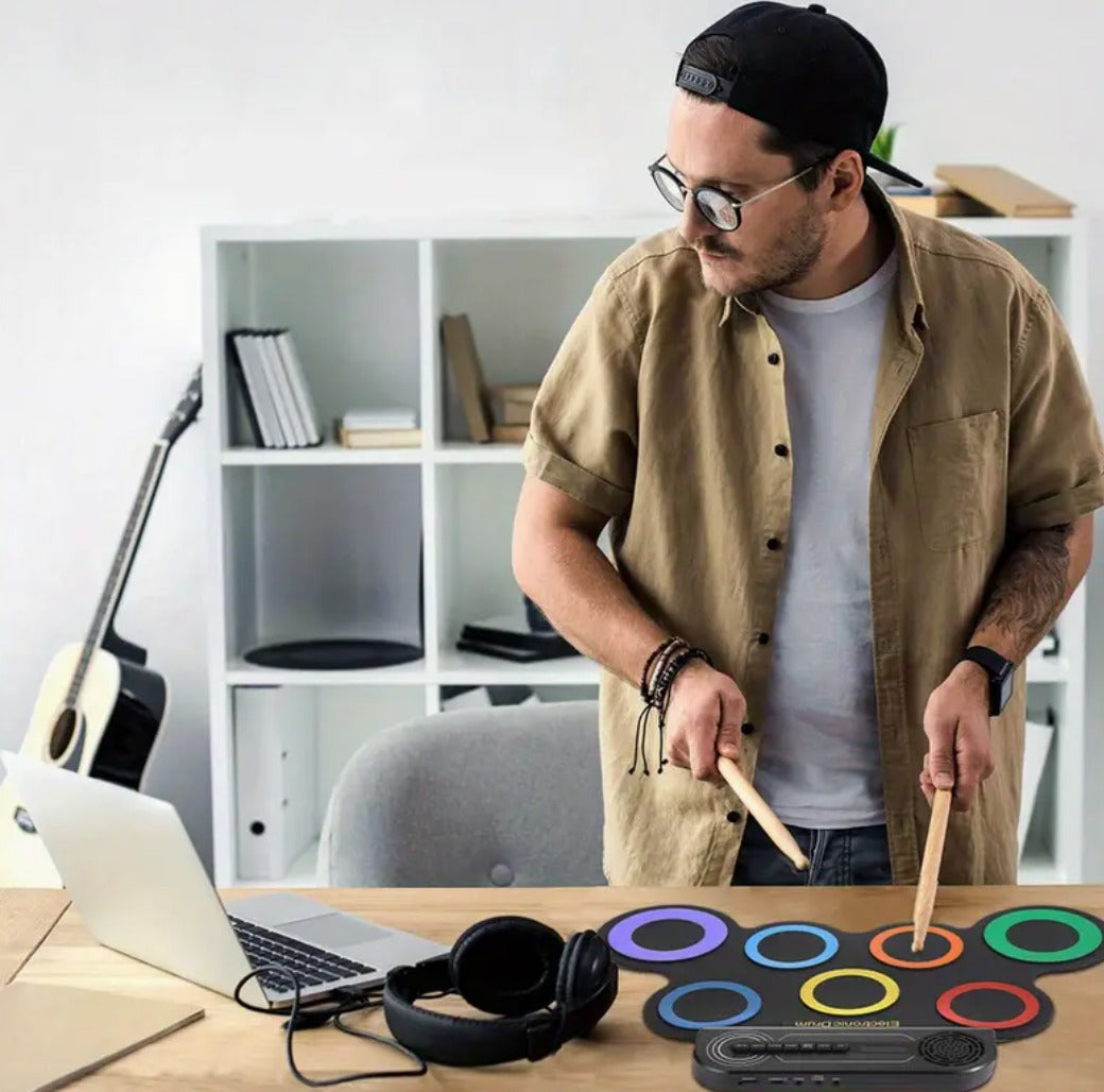 Batería eléctrica con altavoz integrado 7 almohadillas