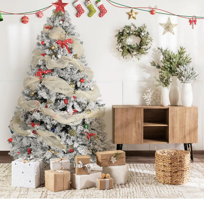 Árbol de Navidad Nevado 1.6 M – Realismo invernal