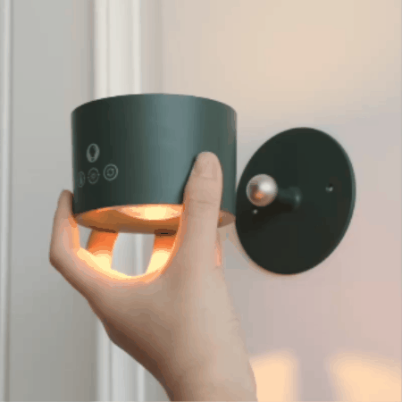 Lámpara de pared LED inalámbrica regulable recargable