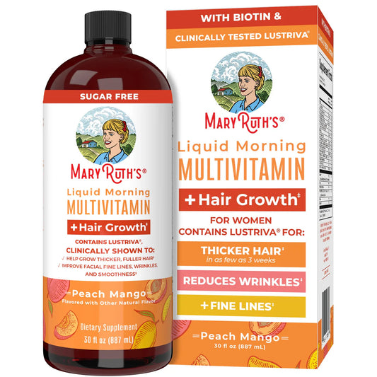 Maryruth's Multivitaminico para el crecimiento del cabello y brillo de la piel