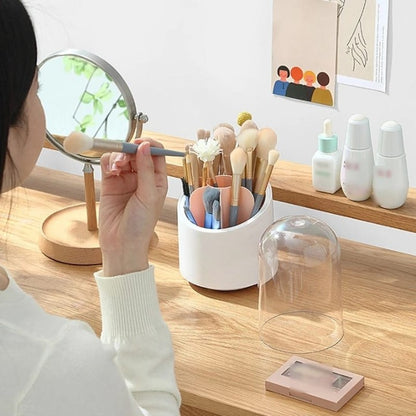 Organizador Rotativo Brochas Maquillaje