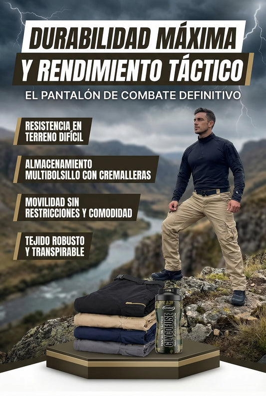Pantalón táctico: Durabilidad máxima