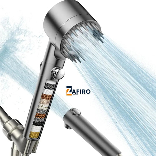 DuchaMax® || Cabezal de ducha multifuncional para masaje y cuidado de la piel 4 en 1