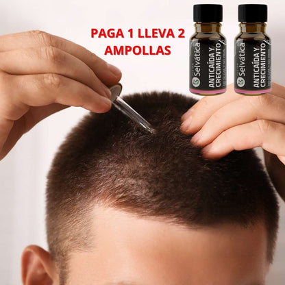 OFERTA 2 X 1 || ¡Haga crecer su cabello nuevamente en 120 días con STEM Cell Complete Hair! - Ampolleta Anticaída y Crecimiento